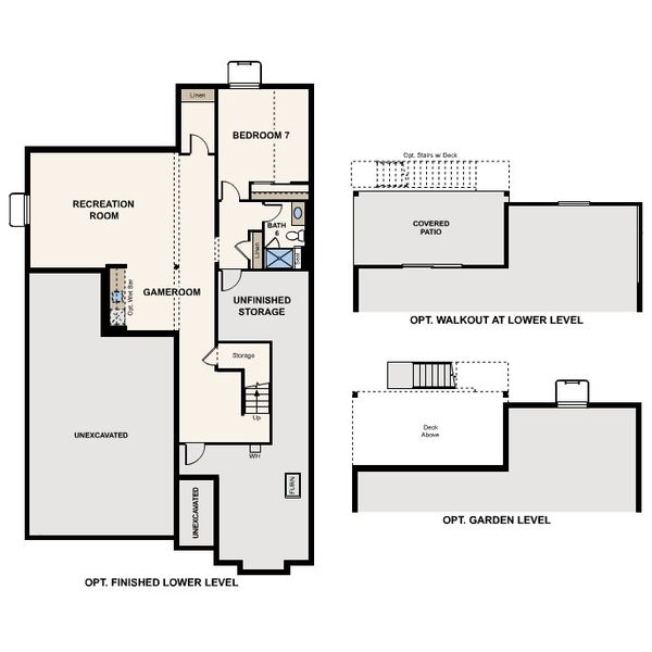 2D floor plan layout for the Shenandoah by Century Communities in Overland Ranch, Aurora, CO (Image 7). 2D floor plan layout for the Shenandoah by Century Communities in Overland Ranch, Aurora, CO (Image 7).