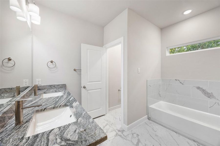 Furnished interior view inside a new home in , Fort Worth (Image 13).