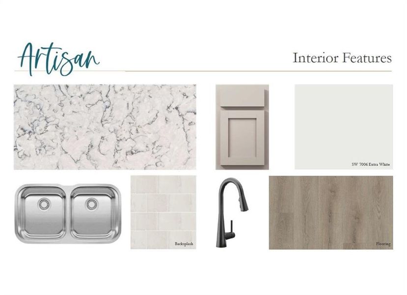 Sample of building materials used in homes in Eastlyn Crossing, Flowery Branch (Image 26).