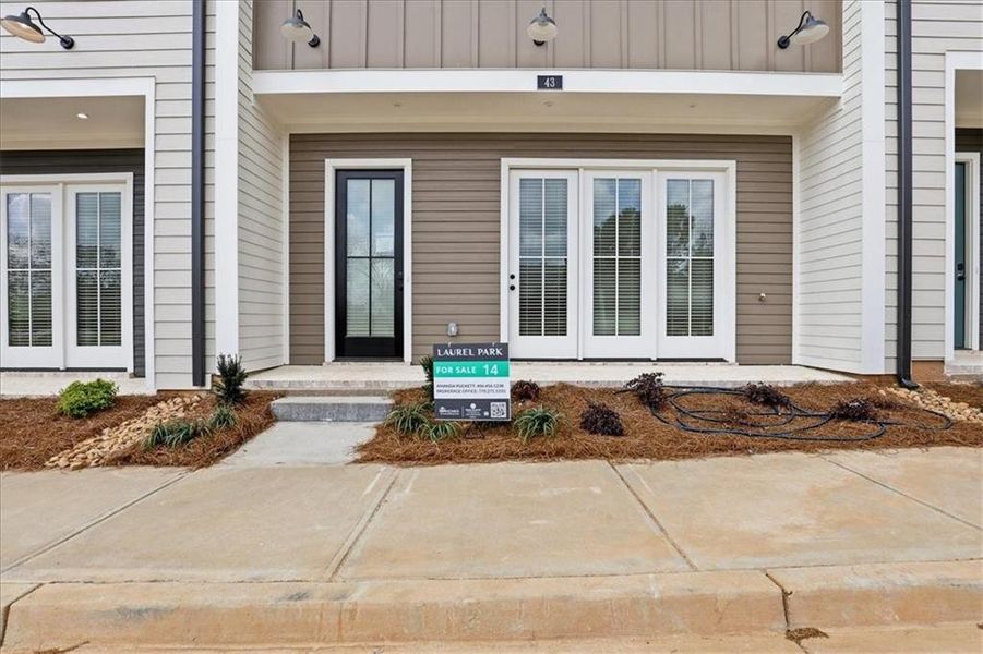 Exterior details and patio area of a home in , Braselton (Image 3).