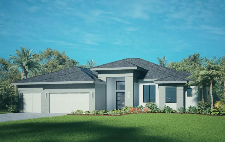 Front exterior of a home in the Central Beach community, located in Vero Beach, FL (Image 10).