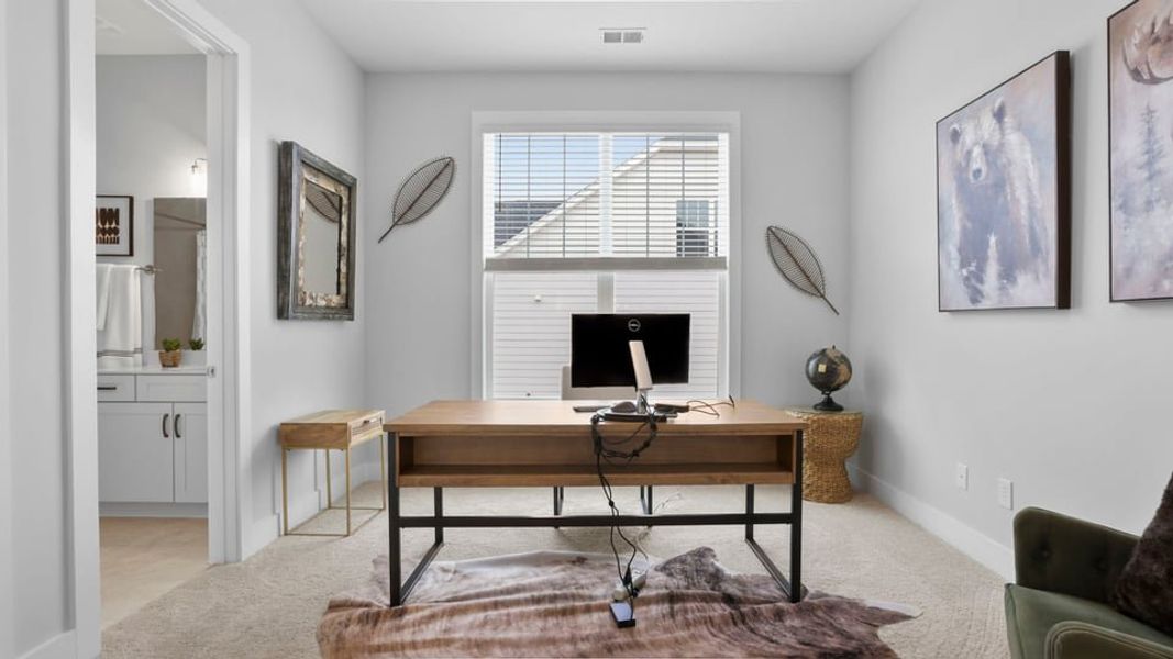 Furnished interior view inside a new home in Pinebrook, Woodruff (Image 6). Furnished interior view inside a new home in Pinebrook, Woodruff (Image 6).