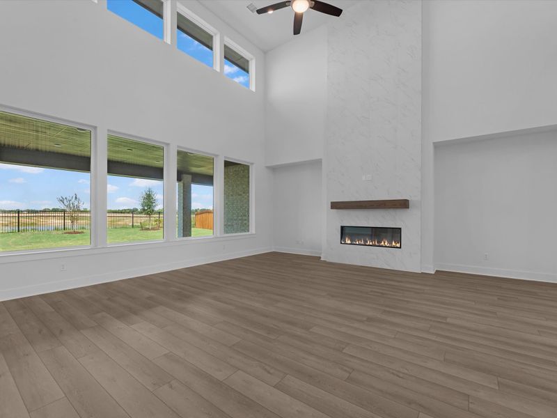 Spacious, unfurnished interior of a new home in Dunham Pointe, Cypress (Image 13).