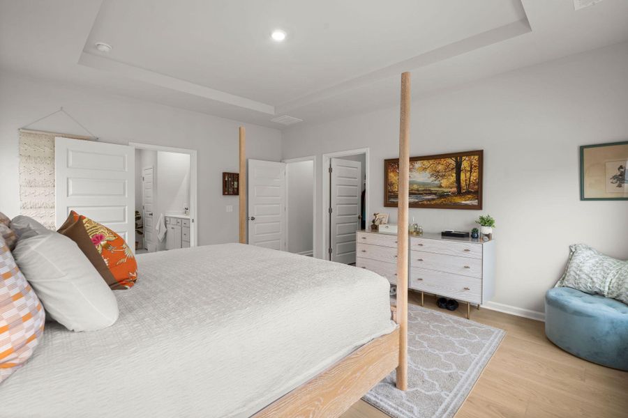 Furnished interior view inside a new home in Horizons at Summers Corner | 55+: The Legends, Summerville (Image 12).