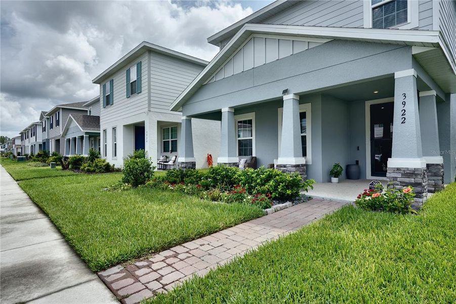 Exterior details and patio area of a home in , Apopka (Image 2). Exterior details and patio area of a home in , Apopka (Image 2).
