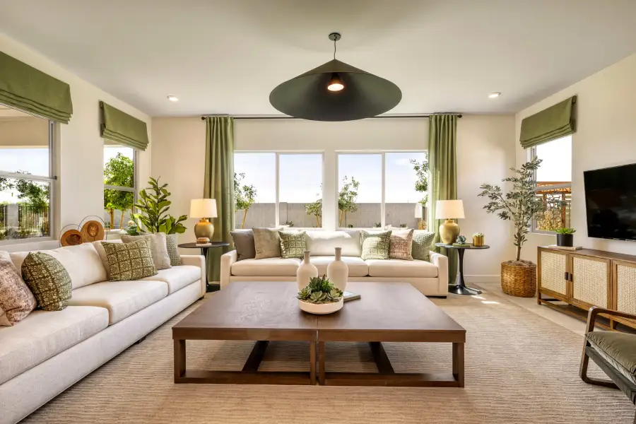 Furnished interior view inside a new home in Soleo, San Tan Valley (Image 9). Furnished interior view inside a new home in Soleo, San Tan Valley (Image 9).