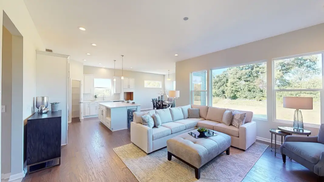 Representative furnished interior of a home built from the The Springfield by Norfolk Homes in Offsite Builds Southern Michigan, Ann Arbor (Image 9).