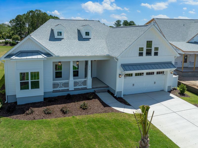 Representative exterior photo of a completed home built from the Claremont by Bill Clark Homes in Sidbury Landing, Wilmington, NC (Image 27).