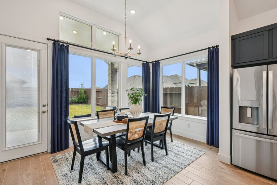 Furnished interior view inside a new home in Wildrye, Waller (Image 5).