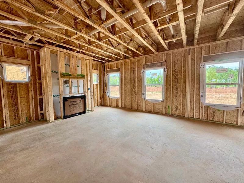 Family Room Construction Progress Family Room Construction Progress