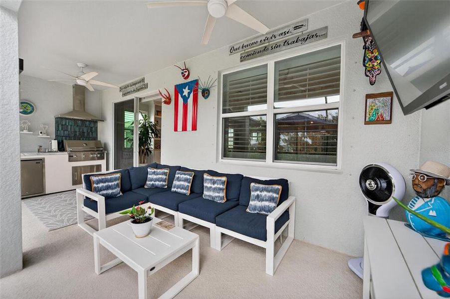 Furnished interior view inside a new home in , Land O' Lakes (Image 53).