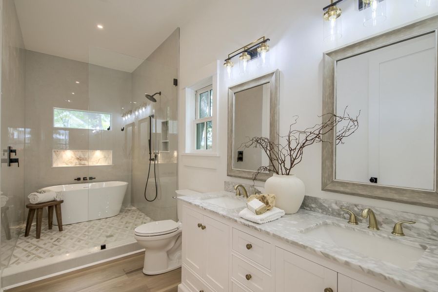 Furnished interior view inside a new home in , Mount Pleasant (Image 9).