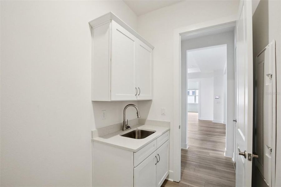 Furnished interior view inside a new home in Eagles Cove at Mirada, San Antonio (Image 10).
