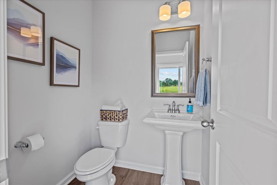 Furnished interior view inside a new home in Clarke Townes, Anderson (Image 15).