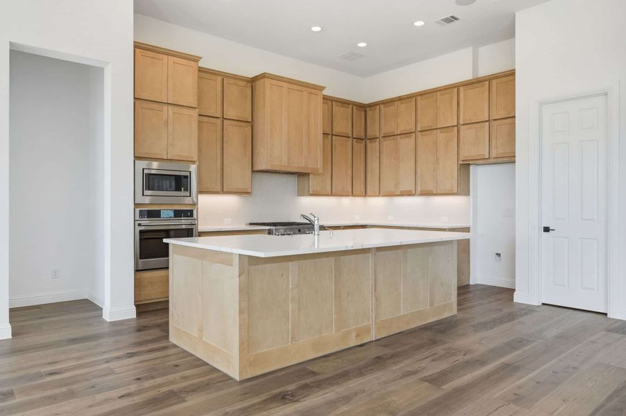 Furnished interior view inside a new home in Heights at San Gabriel, Georgetown (Image 5).