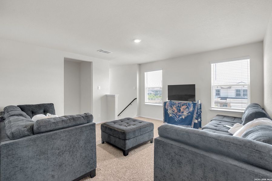 Furnished interior view inside a new home in Langdon, San Antonio (Image 5).