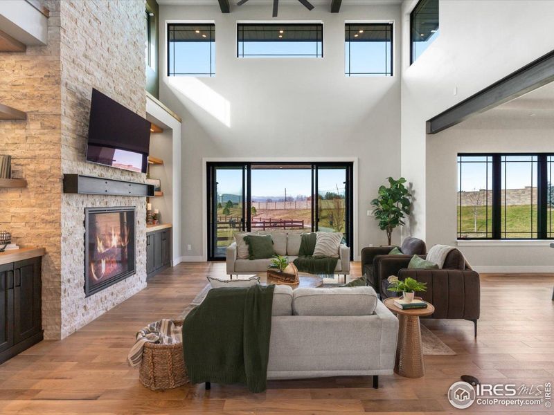 Fireplace is a WOW factor Fireplace is a WOW factor