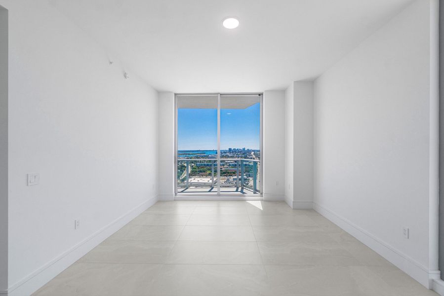 Bedroom 3 - South Views; Private Terrace