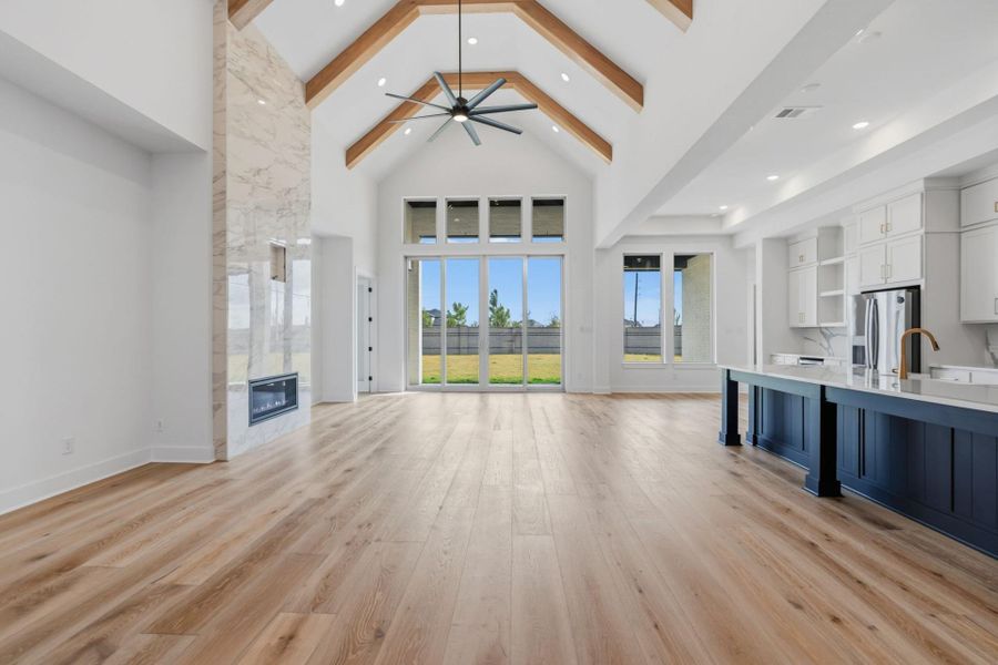 Spacious, unfurnished interior of a new home in , Cypress (Image 12).