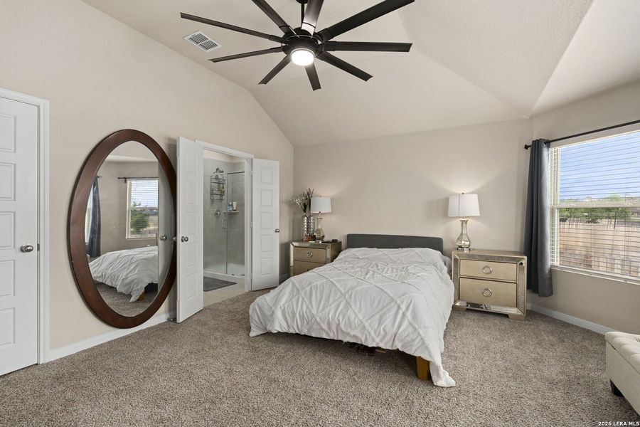 Furnished interior view inside a new home in Hunters Ranch, San Antonio (Image 11). Furnished interior view inside a new home in Hunters Ranch, San Antonio (Image 11).