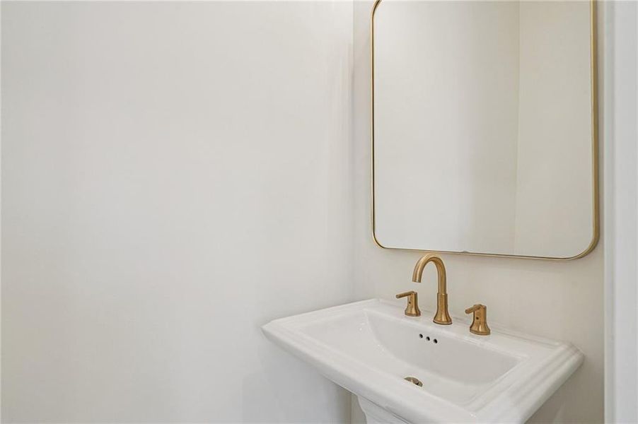 Close-up of interior finishes inside a home in Ward's Crossing Townhomes, Johns Creek (Image 11).