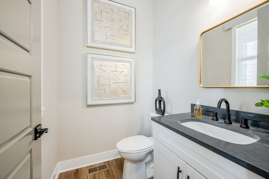 Representative furnished interior of a home built from the Beckett by Fischer Homes in Veranda Manor, Canton (Image 29).