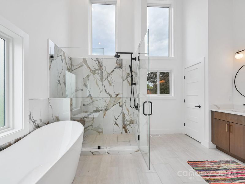 Furnished interior view inside a new home in , Asheville (Image 15). Furnished interior view inside a new home in , Asheville (Image 15).