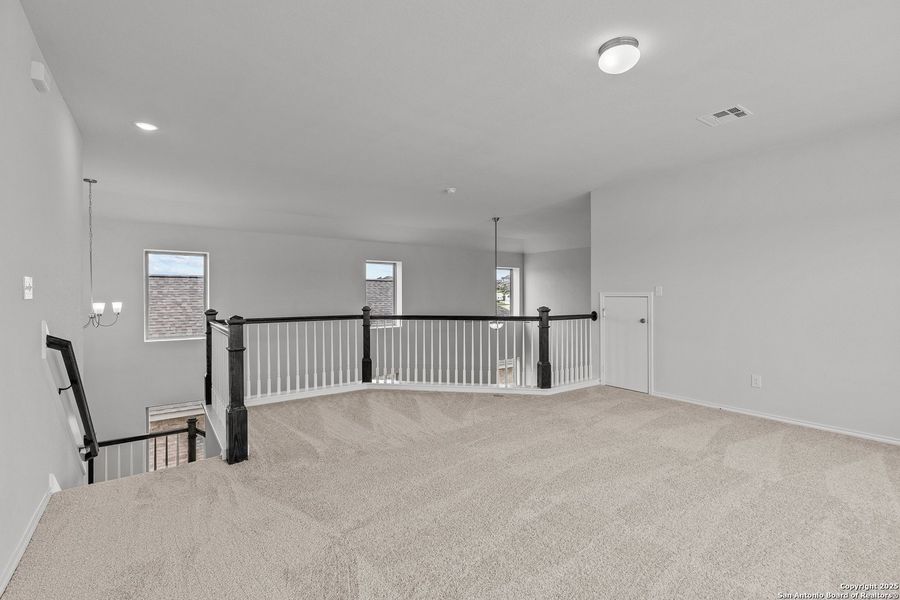 Furnished interior view inside a new home in Ladera, San Antonio (Image 7). Furnished interior view inside a new home in Ladera, San Antonio (Image 7).