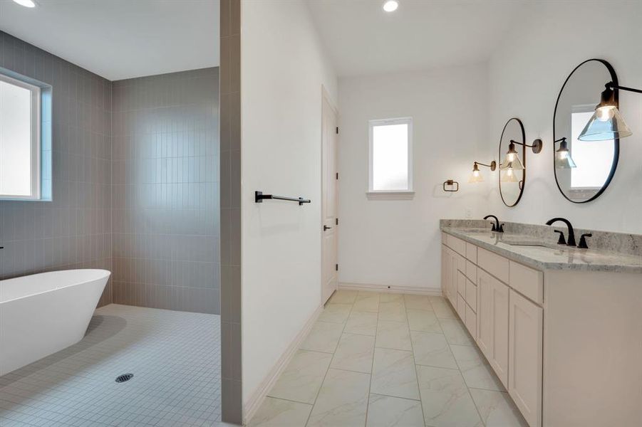 Furnished interior view inside a new home in , Waxahachie (Image 7).