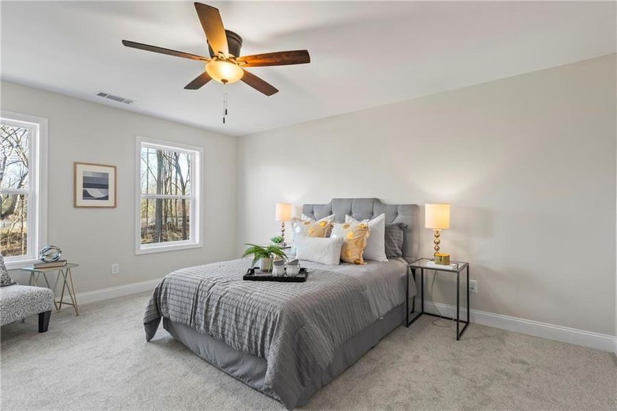 Furnished interior view inside a new home in , Gainesville (Image 33).