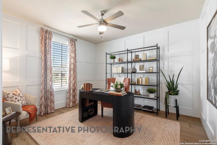 Furnished interior view inside a new home in The Crossvine, Schertz (Image 27). Furnished interior view inside a new home in The Crossvine, Schertz (Image 27).
