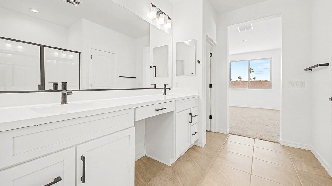 Furnished interior view inside a new home in Castillo at Anderson Parc, Buckeye (Image 18).