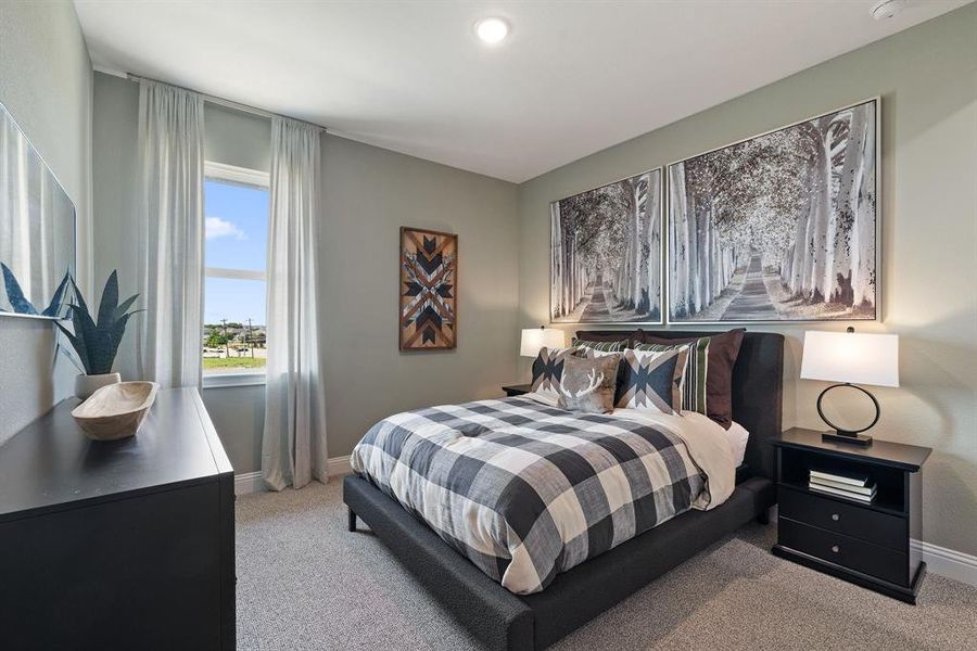 Furnished interior view inside a new home in , McKinney (Image 8). Furnished interior view inside a new home in , McKinney (Image 8).