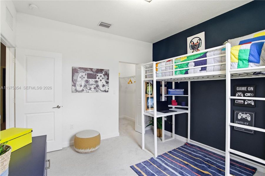 Furnished interior view inside a new home in , Miami (Image 11).