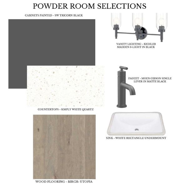 Sample of building materials used in homes in Bentwood Farms, Montgomery (Image 24).