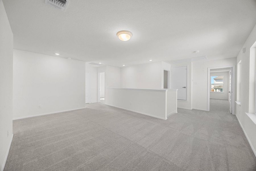 Spacious, unfurnished interior of a new home in Salerno - Heritage Collection, Round Rock (Image 32). Spacious, unfurnished interior of a new home in Salerno - Heritage Collection, Round Rock (Image 32).