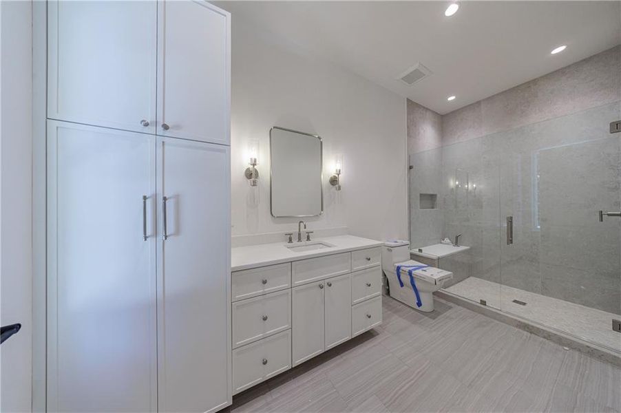 Furnished interior view inside a new home in , Atlanta (Image 8). Furnished interior view inside a new home in , Atlanta (Image 8).