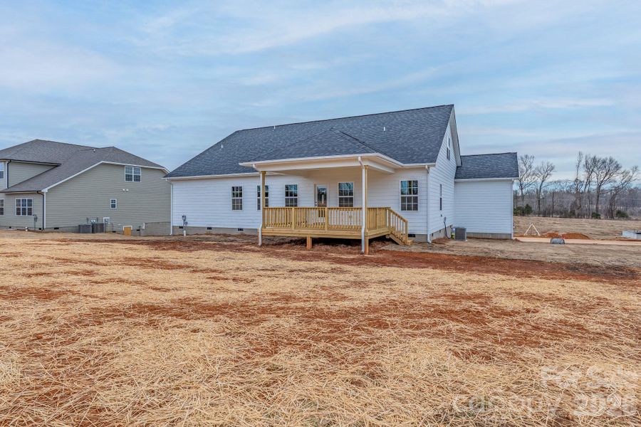 Exterior details and patio area of a home in McNeely Farms, Mount Ulla (Image 3).