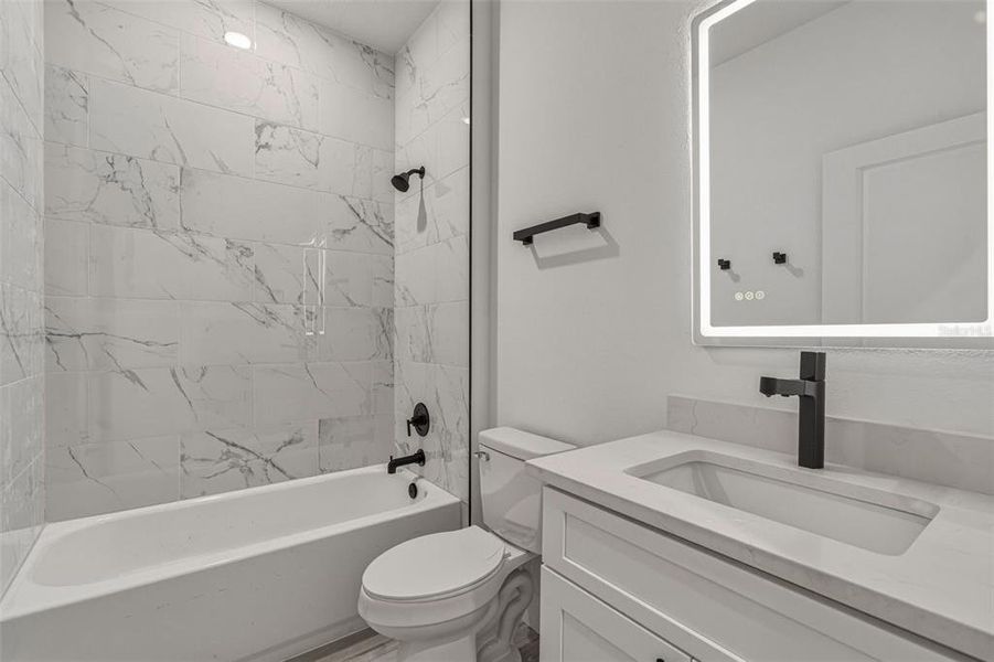 Furnished interior view inside a new home in , North Port (Image 10).