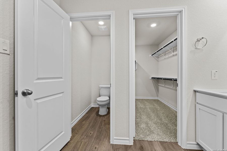 Furnished interior view inside a new home in Langdon, San Antonio (Image 9).