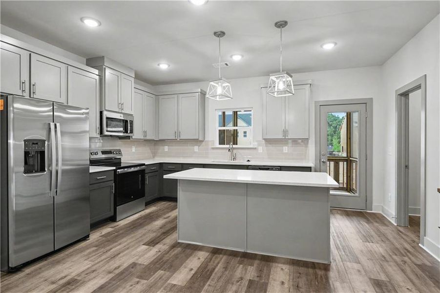 Furnished interior view inside a new home in , Norcross (Image 9). Furnished interior view inside a new home in , Norcross (Image 9).