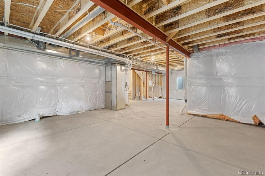 In-progress construction of a new home in The Manors Collection at Golden Overlook, Golden, CO (Image 36).