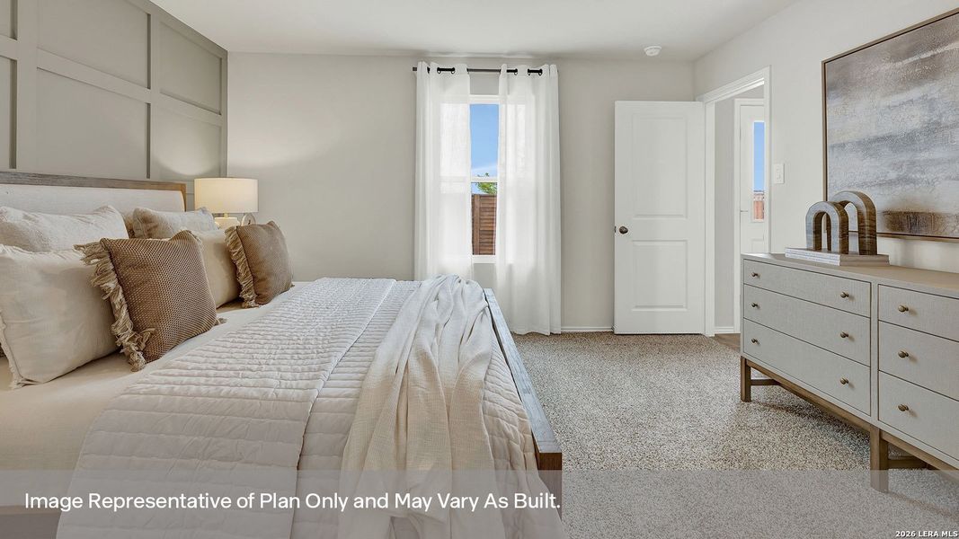 Furnished interior view inside a new home in Lantana, Lockhart (Image 25).