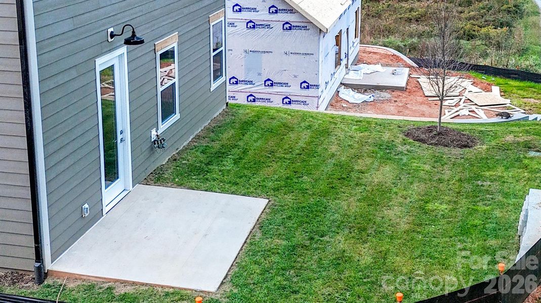 Exterior details and patio area of a home in , Weaverville (Image 3).