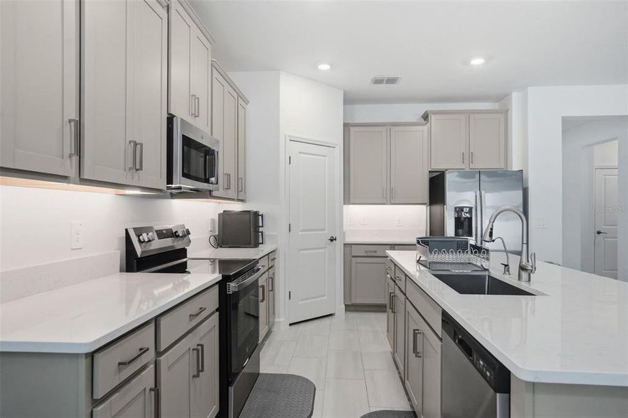 Furnished interior view inside a new home in Mirada Active Adult, San Antonio (Image 40).