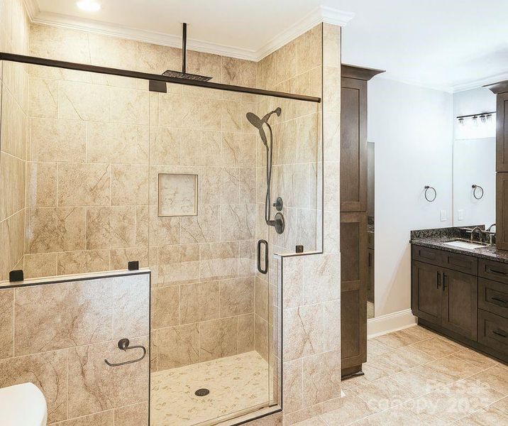 Furnished interior view inside a new home in , Lincolnton (Image 3).