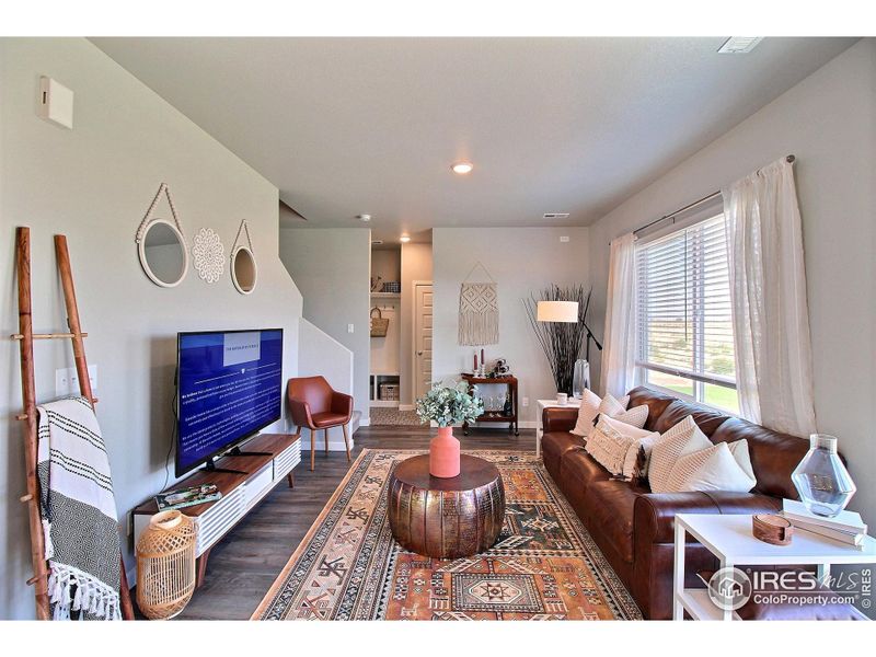 Furnished interior view inside a new home in Liberty Draw, Evans (Image 15).