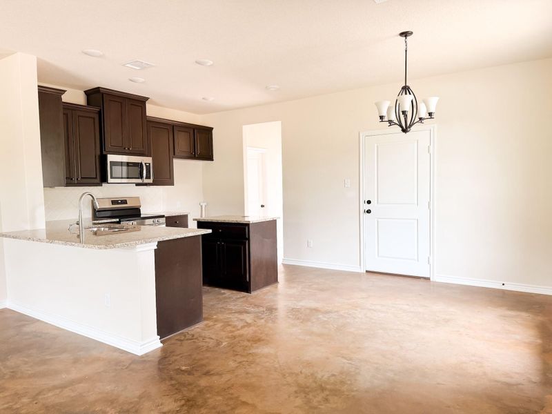 Furnished interior view inside a new home in , Jewett (Image 4).