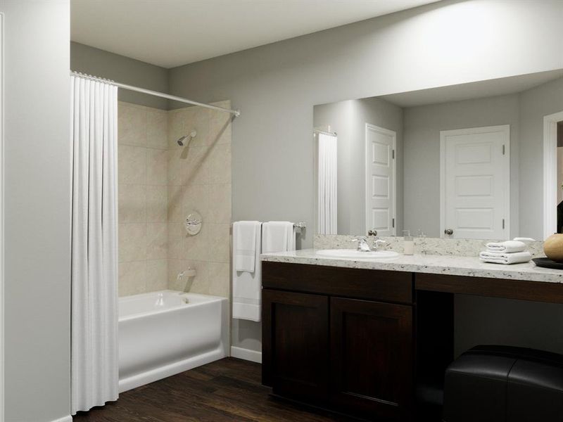 Photos are a representation of the floor plan. Options and interior selections will vary.