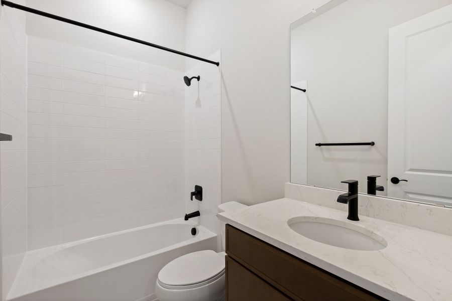 Furnished interior view inside a new home in The Manors Collection at Golden Overlook, Golden (Image 9).